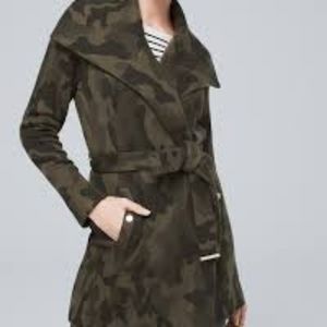 White house black market camo jacket